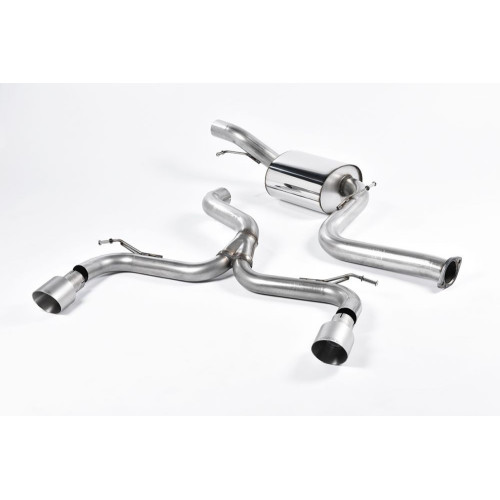 Milltek Sport Cat-back Ford Focus Mk2 ST 225 Non-resonated SSXFD163