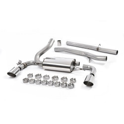 Milltek Sport Cat-back Ford Focus Mk3 RS 2.3 EcoBoost Non-resonated SSXFD183