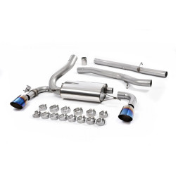 Milltek Sport Cat-back Ford Focus Mk3 RS 2.3 EcoBoost Non-resonated SSXFD186