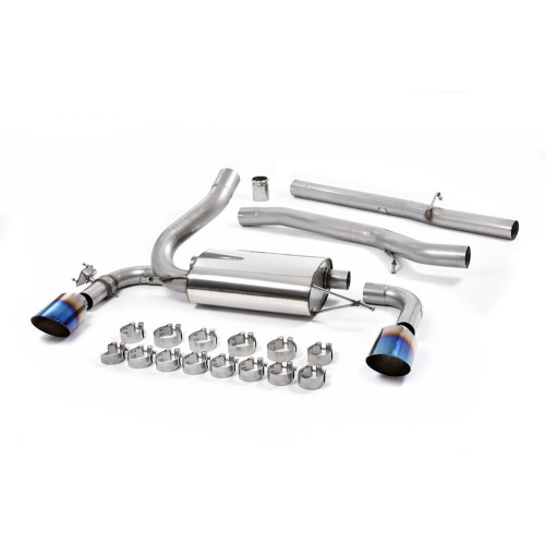 Milltek Sport Cat-back Ford Focus Mk3 RS 2.3 EcoBoost Non-resonated SSXFD186