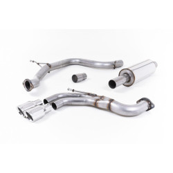 Milltek Sport Cat-back Seat Leon FR 2.0 TDI 184PS Resonated SSXSE162