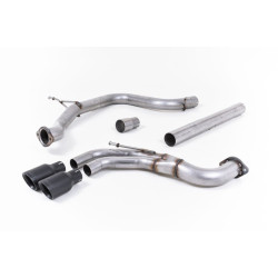 Milltek Sport Cat-back Seat Leon FR 2.0 TDI 184PS Non-resonated SSXSE178