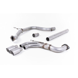 Milltek Sport Cat-back Seat Leon FR 2.0 TDI 184PS Non-resonated SSXSE182