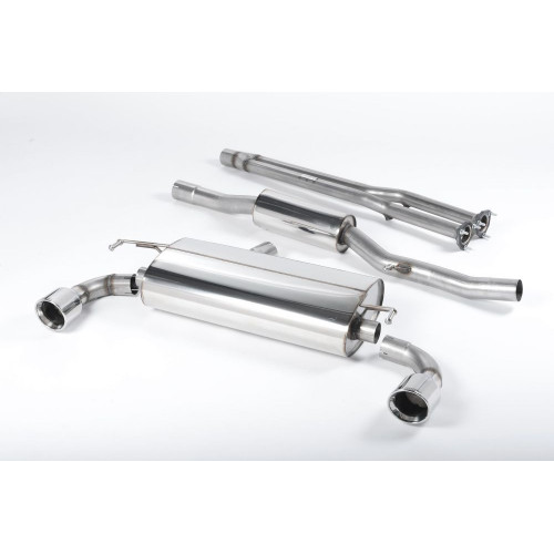 Milltek Sport Cat-back VW Golf  Mk4 R32 3.2 V6 4WD Resonated SSXVW0024