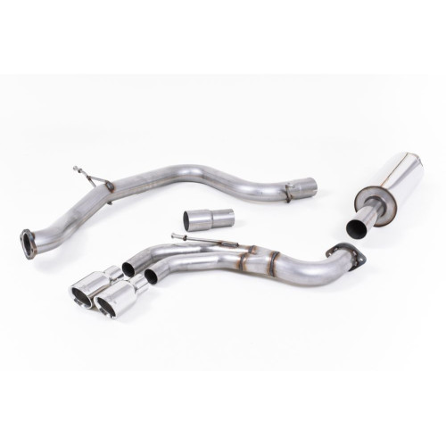 Milltek Sport Cat-back VW Golf  MK7 GTD 2.0 TDI 185PS Resonated SSXVW241