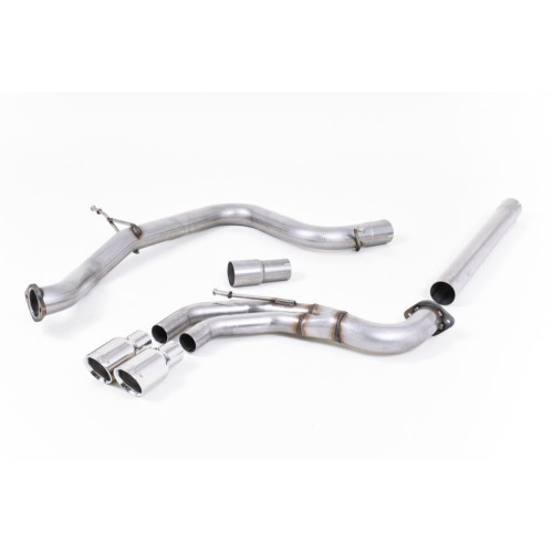 Milltek Sport Cat-back VW Golf  MK7 GTD 2.0 TDI 185PS Louder SSXVW242