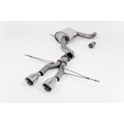 Milltek Sport Cat-back VW Golf  GTi 2.0 TSI 210PS Resonated SSXVW244