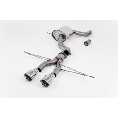 Milltek Sport Cat-back VW Golf  GTi 2.0 TSI 210PS Resonated SSXVW244