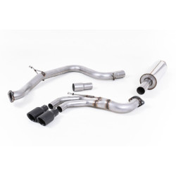 Milltek Sport Cat-back VW Golf  MK7 GTD 2.0 TDI 185PS Resonated SSXVW332
