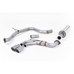 Milltek Sport Cat-back VW Golf  MK7 GTD 2.0 TDI 185PS Resonated SSXVW339