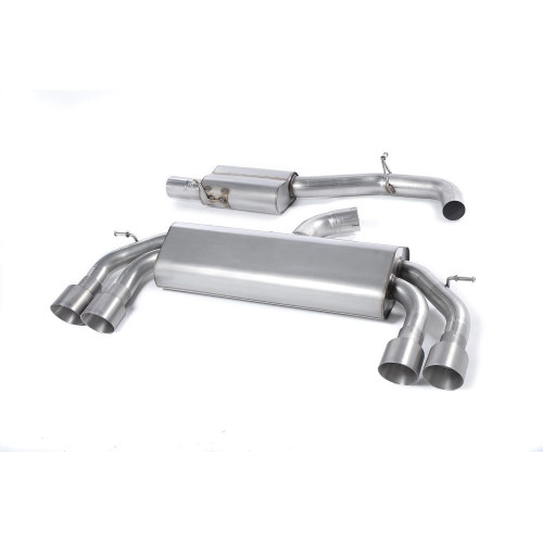 Milltek Sport Cat-back VW Golf  MK7 R 2.0 TSI 300PS Resonated SSXVW413