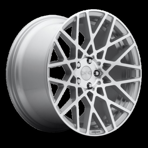 Rotiform BLQ 18x8,5 ET45 5X112 GLOSS SILVER MACHINED