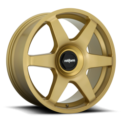 Rotiform SIX 19x8,5 5x100/5x114,3 ET45 Matte Gold