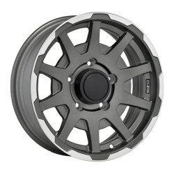 Sparco Dakar 16x5,5 5x139,7 ET0 Matt Dark Grey Lip Polished