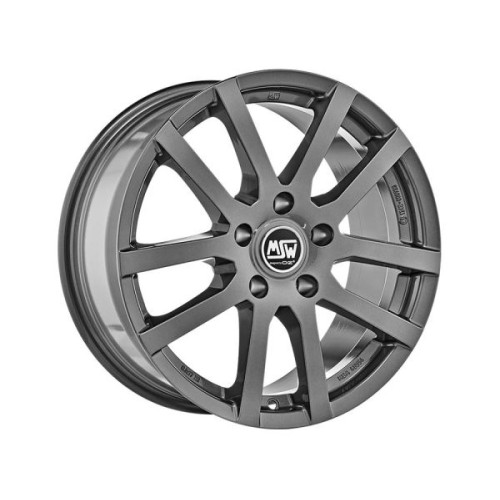 MSW 22 16x6,5 5x100 ET38 Grey Silver