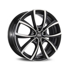 MSW 27 17x7,5 5x100 ET35 Matt Dark Titanium Full Polished