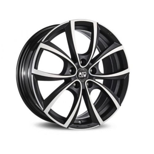 MSW 27 17x7,5 5x114,3 ET45 Matt Dark Titanium Full Polished