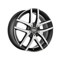 MSW 28 16x6,5 5x110 ET40 Matt Black Full Polished