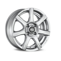 MSW 77 15x6 4x100 ET35 Full Silver