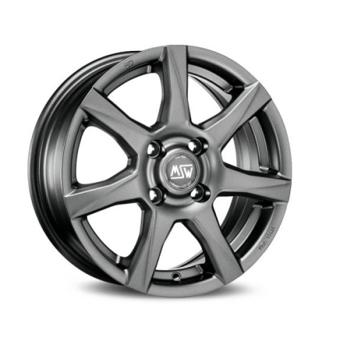 MSW 77 14x5 4x100 ET45 Matt Dark Grey
