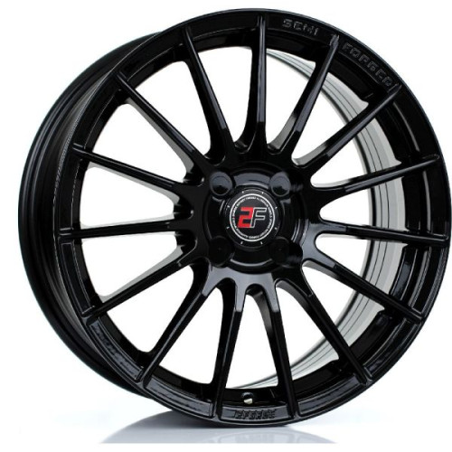 2FORGE ZF1 17x7,5 4x108 ET10-51 Gloss Black Blank