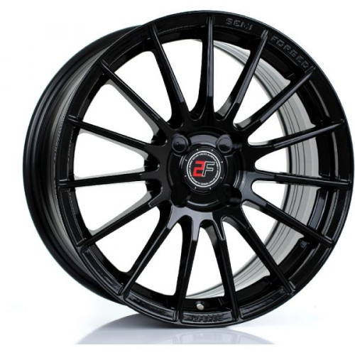 2FORGE ZF1 17x8 4x100 ET10-58 Gloss Black Blank