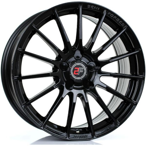 2FORGE ZF1 17x8 5x110 ET10-58 Gloss Black Blank