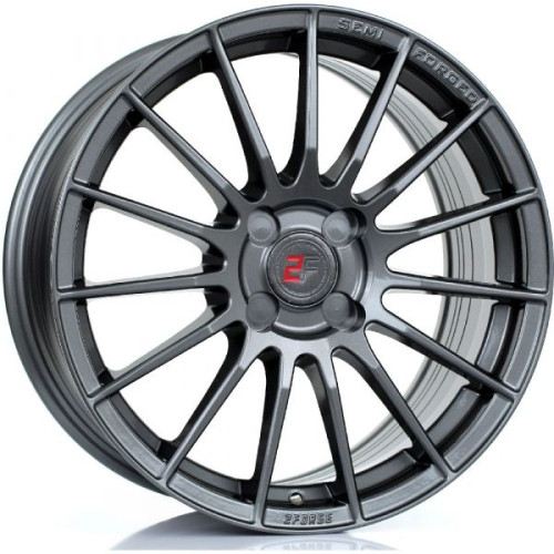2FORGE ZF1 17x8 4x114 ET10-58 Gloss Gunmetal Blank