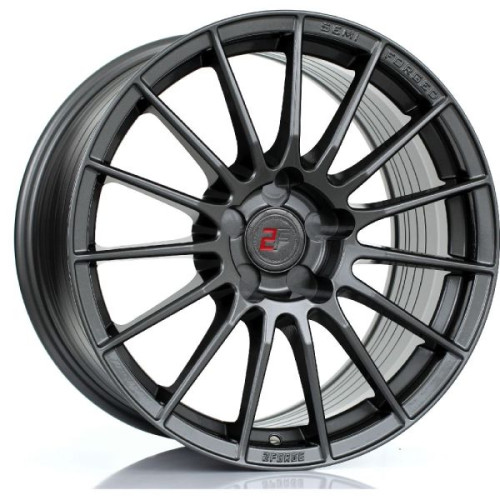 2FORGE ZF1 17x9 5x110 ET10-50 Gloss Gunmetal Blank