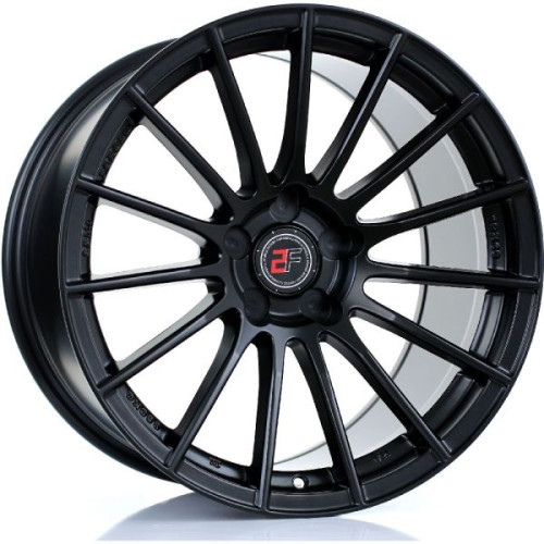 2FORGE ZF1 18x10 5x98 ET0-38 Matt Black Blank