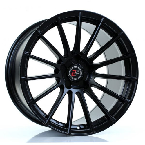 2FORGE ZF1 18x11 5x120 ET20-48 Matt Black Blank