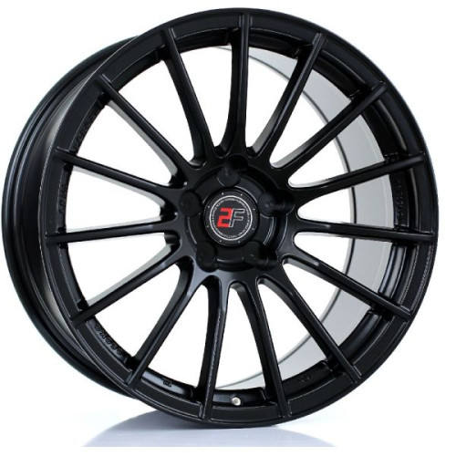 2FORGE ZF1 18x9 5x100 ET0-38 Matt Black Blank