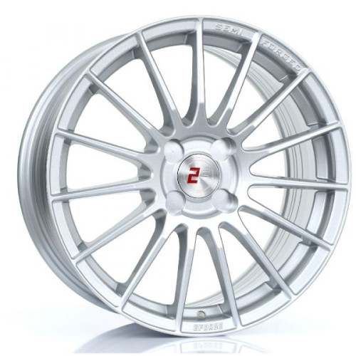 2FORGE ZF1 17x7,5 4x100 ET10-51 Silver Blank