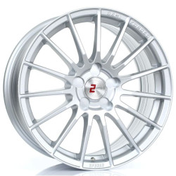 2FORGE ZF1 17x7,5 5x100 ET10-51 Silver Blank