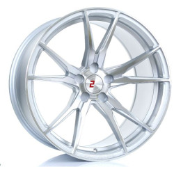 2FORGE ZF2 19x10,5 5x100 ET15-40 Silver Polished Face Blank