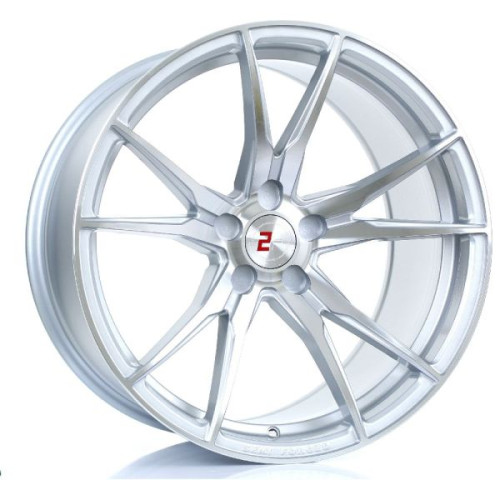 2FORGE ZF2 19x10,5 5x114,3 ET15-40 Silver Polished Face Blank