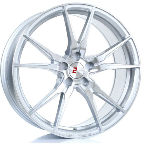 2FORGE ZF2 20x9 5x114,3 ET15-60 Silver Polished Face Blank