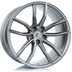 2FORGE ZF4 20x11 5x100 ET5-45 Gloss Gun metal Blank