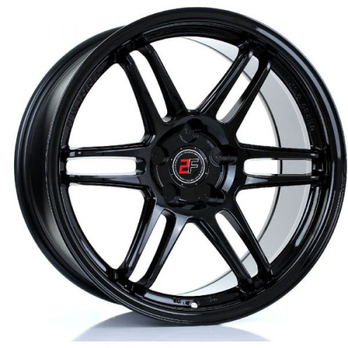 2FORGE ZF5 18x9 5x127 ET0-35 Gloss Black Blank