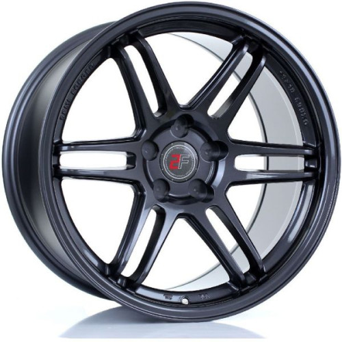2FORGE ZF5 18x11 5x100 ET15-50 Gloss Gunmetal Blank