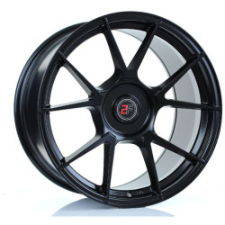 2FORGE ZF6 18x10 5x100 ET6-50 Matt Black Blank