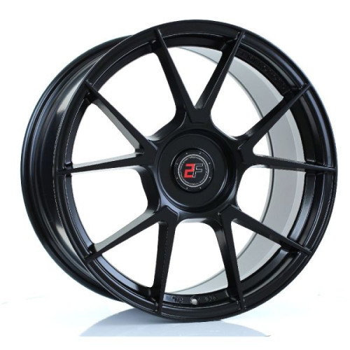 2FORGE ZF6 18x9 5x127 ET12-50 Matt Black Blank