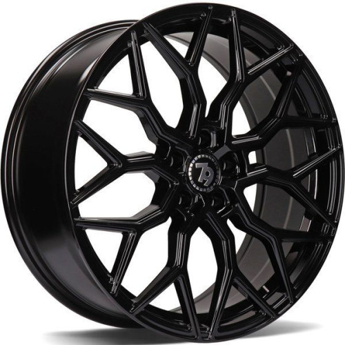 Seventy9 / 79Wheels SV-K 20x8 5x112 ET30 Black Glossy