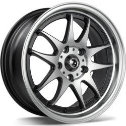 Seventy9 / 79Wheels SV-I 16x7 5x112 ET35 Matt Black Front Polished Lip Polished