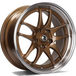 Seventy9 / 79Wheels SV-I 16x7 5x112 ET35 Bronze Lip Deep Black Matt