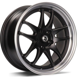 Seventy9 / 79Wheels SV-I 17x8 5x112 ET35 Matt Black Front Polished Lip Polished
