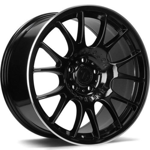 Seventy9 / 79Wheels SV-H 18x9 5x112 ET40 Black Glossy Lip Polished