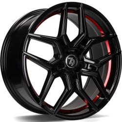 Seventy9 / 79Wheels SV-B 19x9,5 5x120 ET38 Black Glossy Red Inner Lip