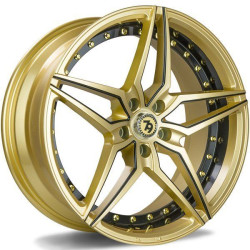 Seventy9 / 79Wheels SV-AR 19x8,5 5x112 ET35 Gold Black Lip Milled Black