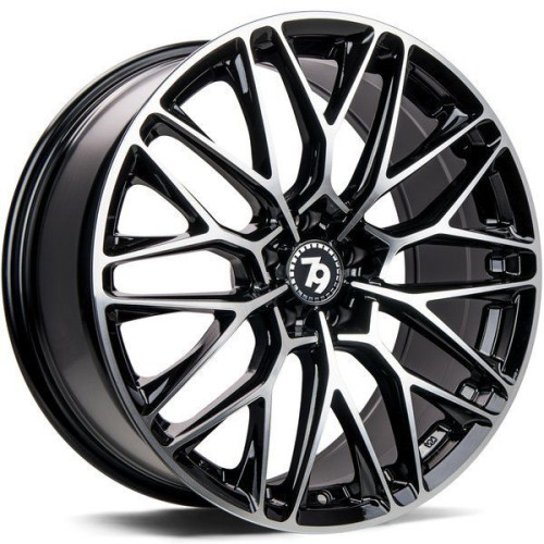 Seventy9 / 79Wheels SV-P 19x8,5 5x120 ET30 Black Front Polished